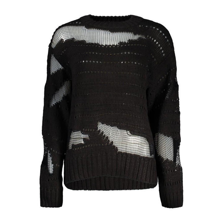 Black Viscose Sweater