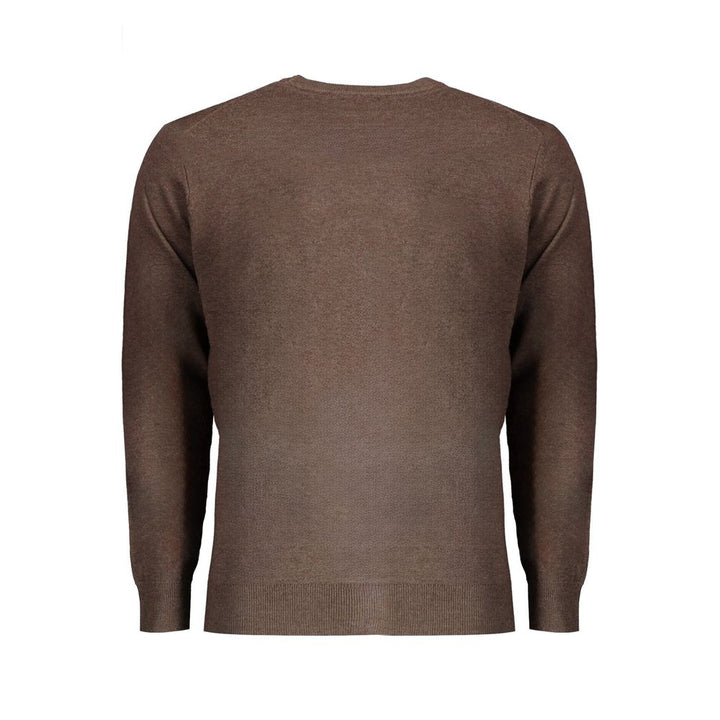 Brown Polyester Sweater