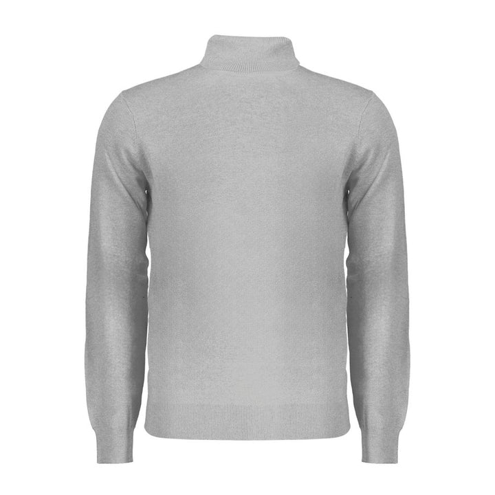 Gray Polyester Sweater