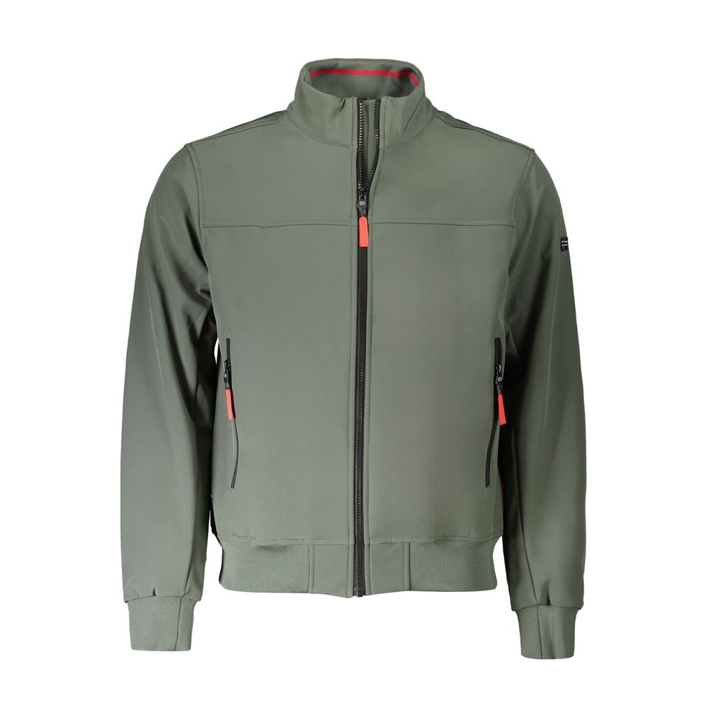 Green Polyester Jacket