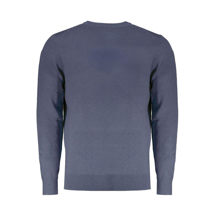 Blue Polyester Sweater