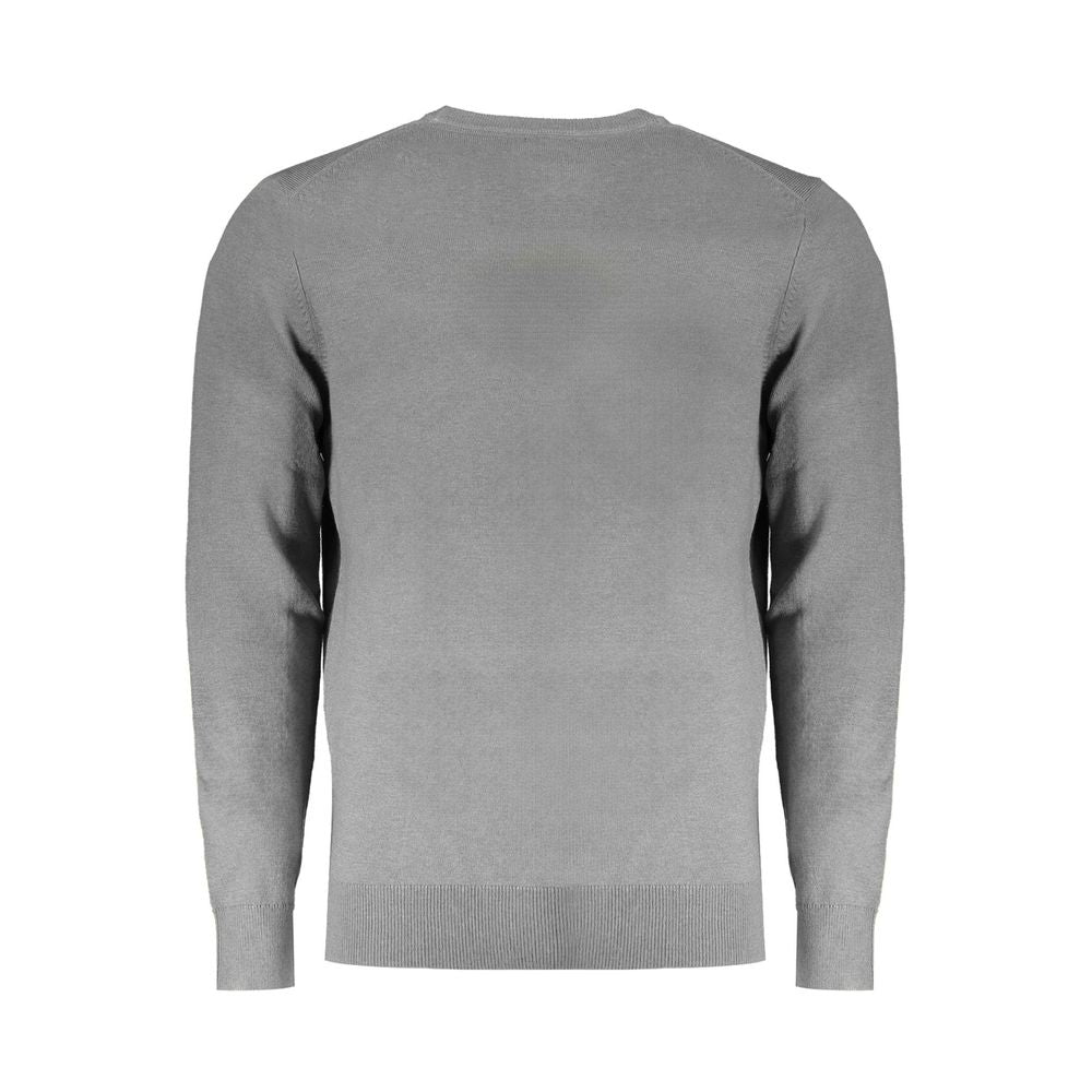 Gray Polyester Sweater