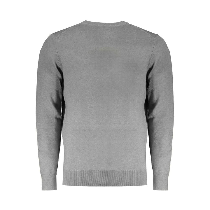 Gray Polyester Sweater