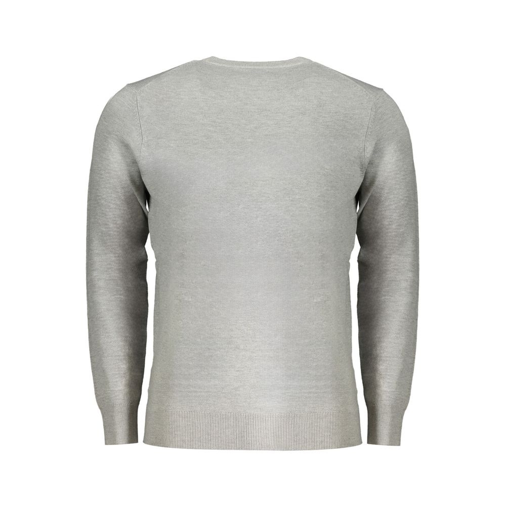 Gray Polyester Sweater