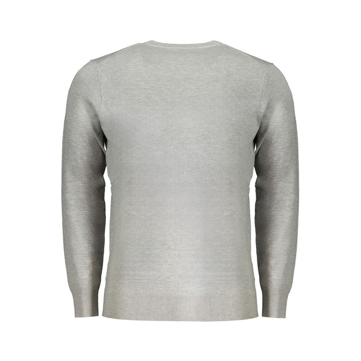 Gray Polyester Sweater