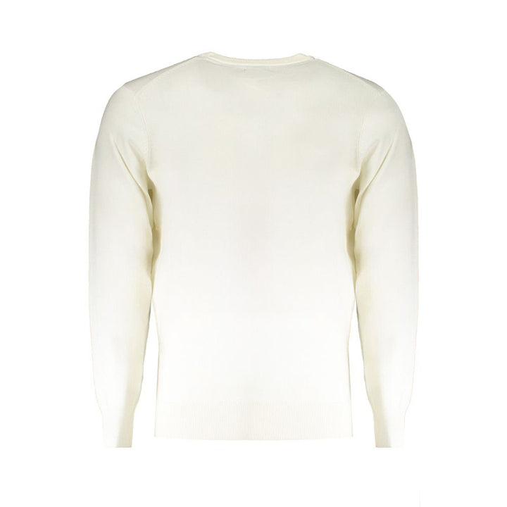 White Polyester Sweater