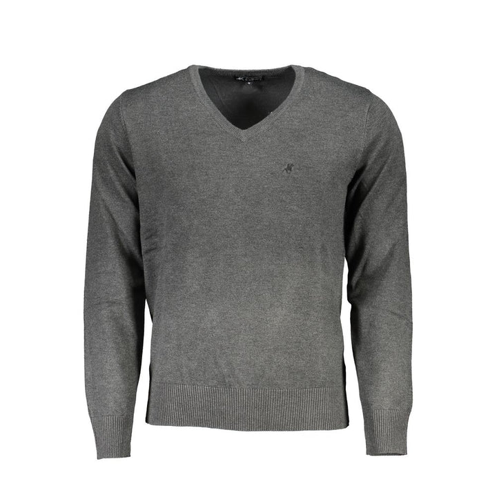 Gray Nylon Sweater