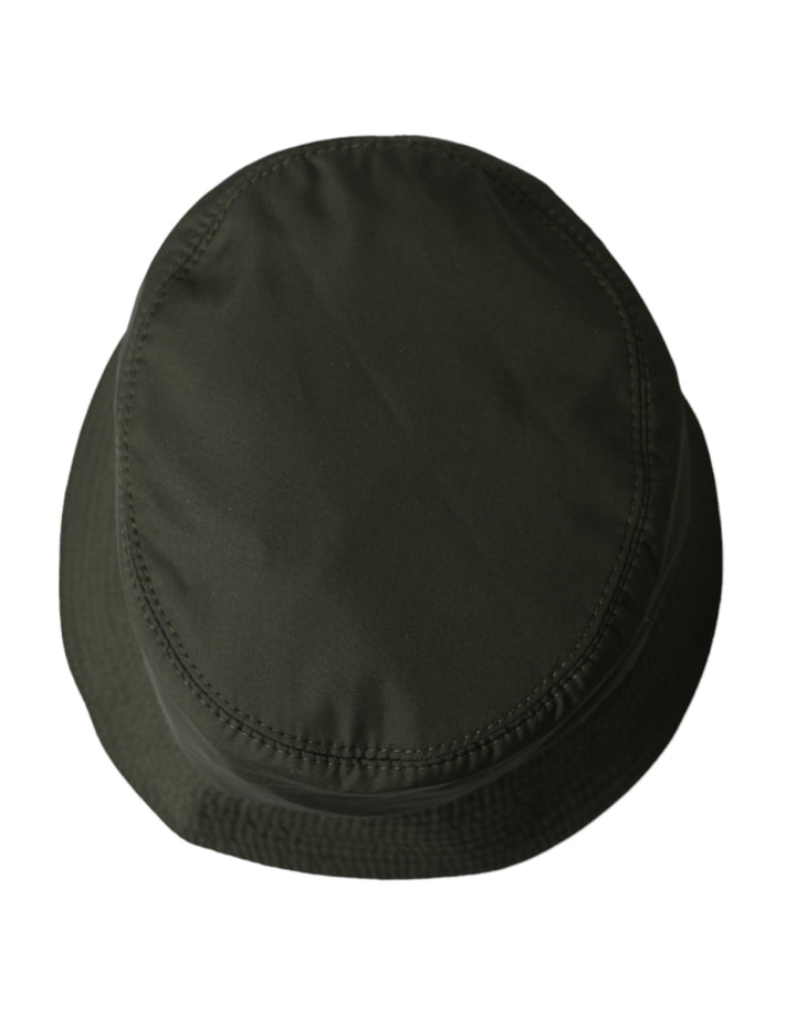 Army Green Polyester Cap Bucket Hat Men