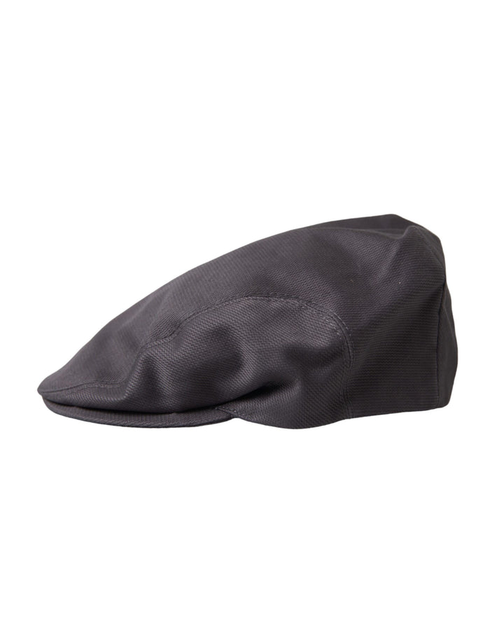 Gray Cotton Cloth Newsboy Hat Men