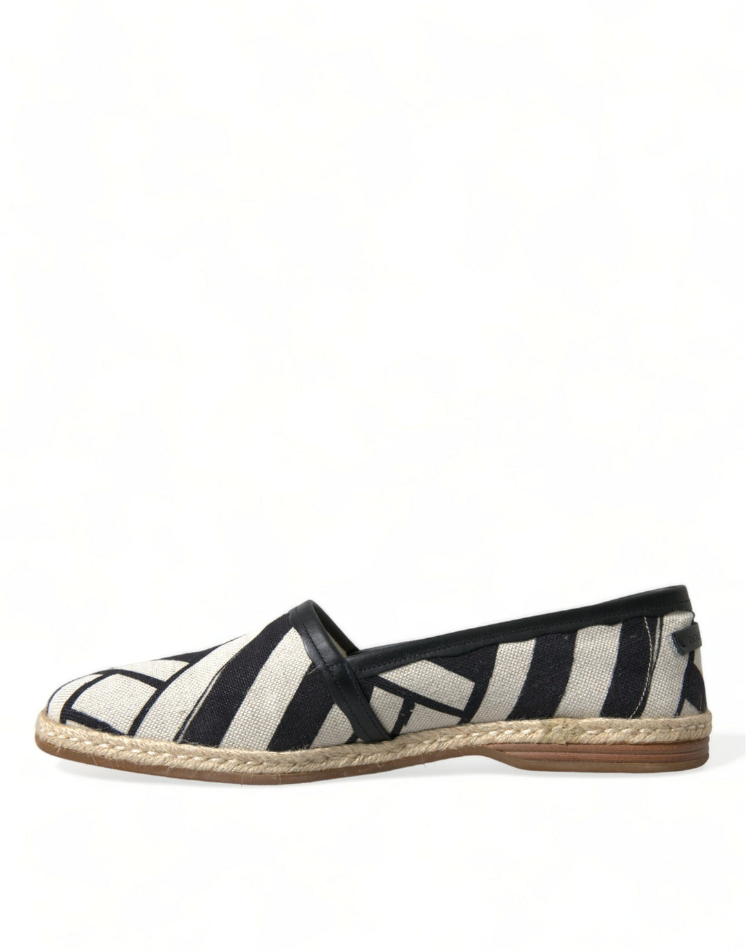 Dolce & Gabbana Chic Striped Canvas Espadrilles