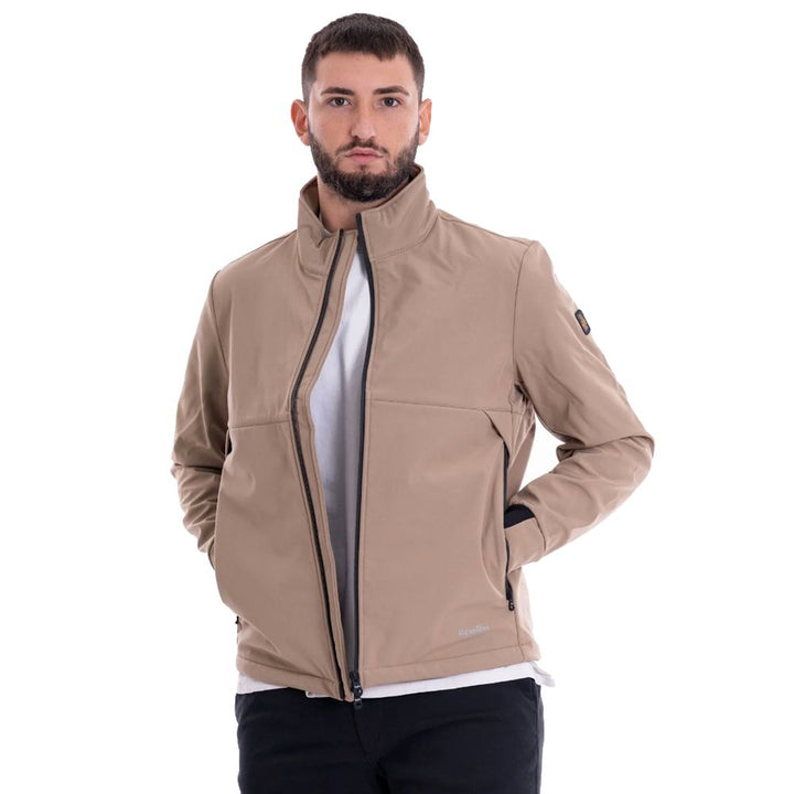 Beige Nylon Jacket