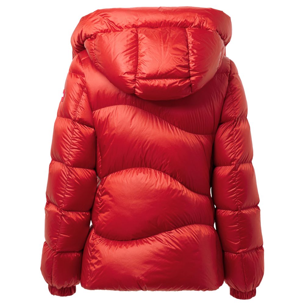 Red Polyamide Jackets & Coat