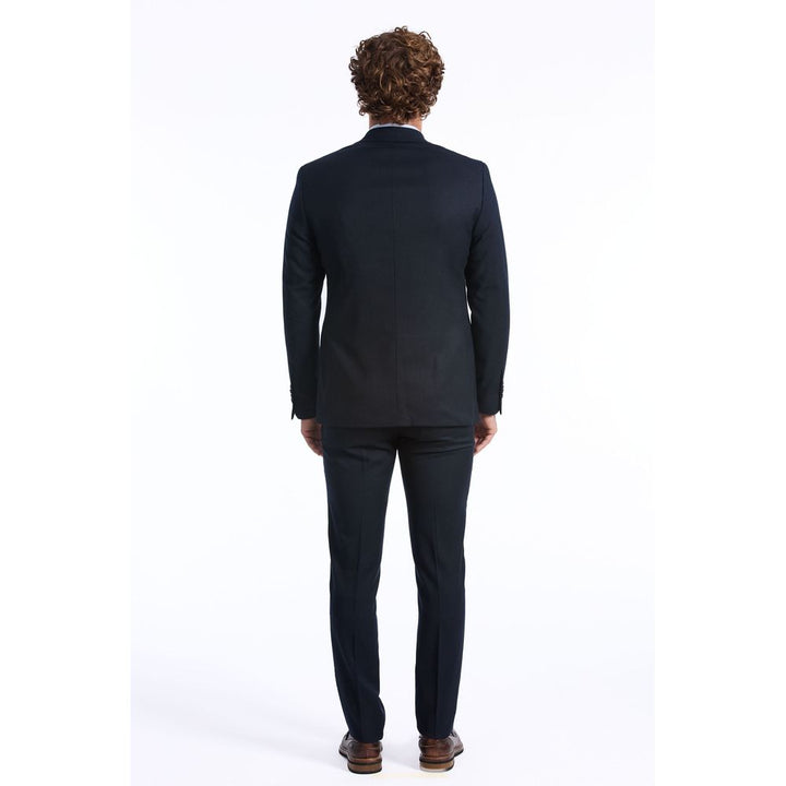 Blue Wool Suit