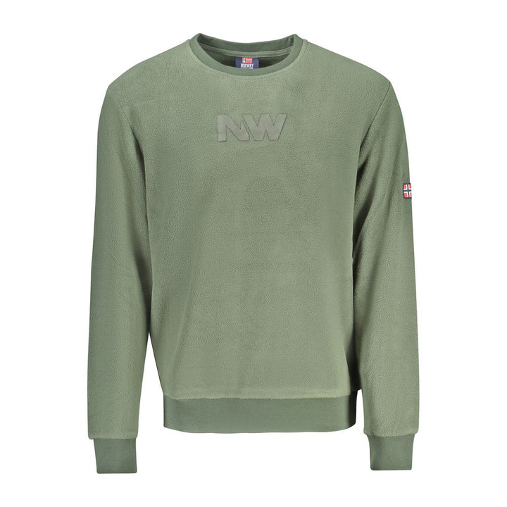 Green Polyester Sweater