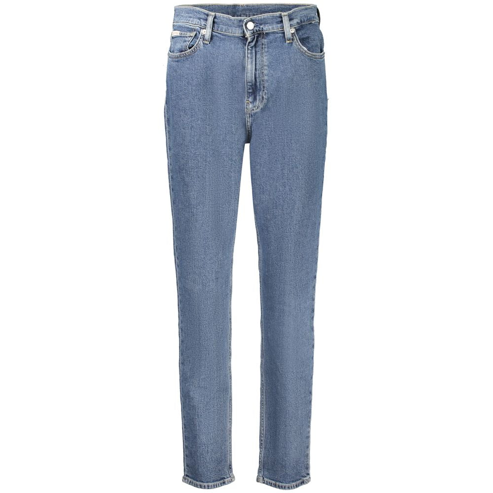 Blue Cotton Jeans & Pant