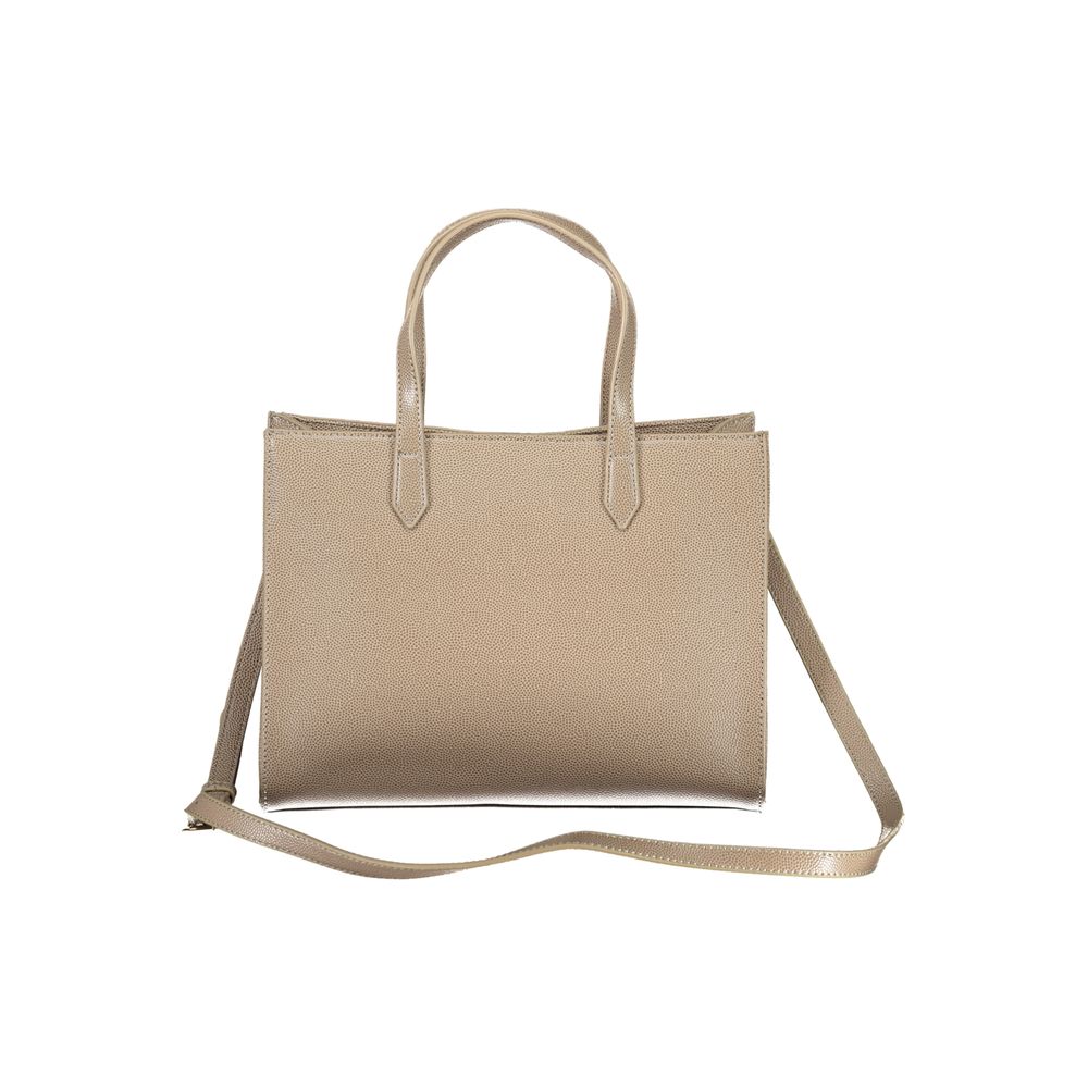 Brown Polyethylene Handbag