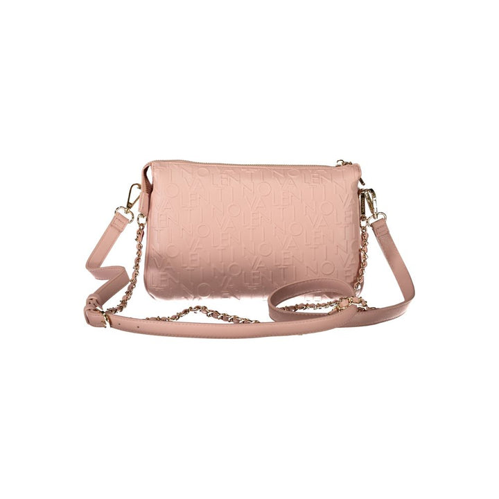 Pink Polyethylene Handbag