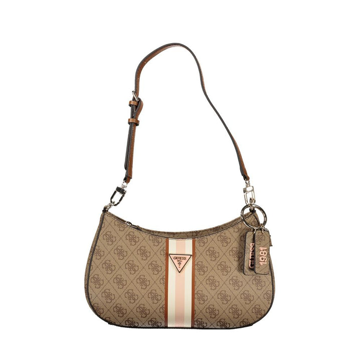 Beige Polyethylene Handbag