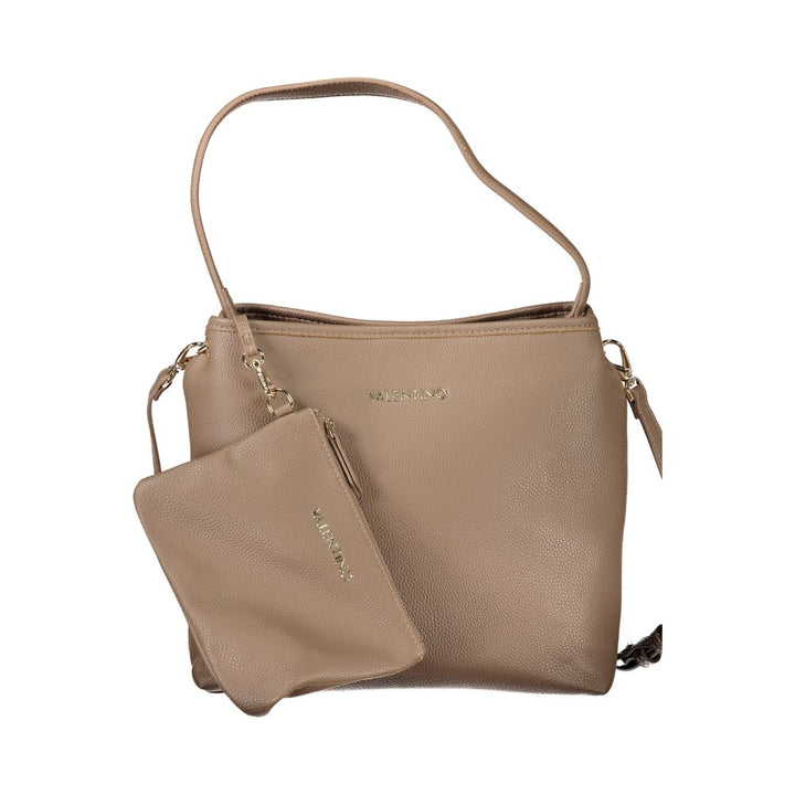 Brown Polyethylene Handbag