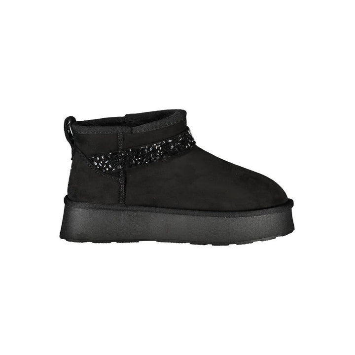 Black Polyester Boot