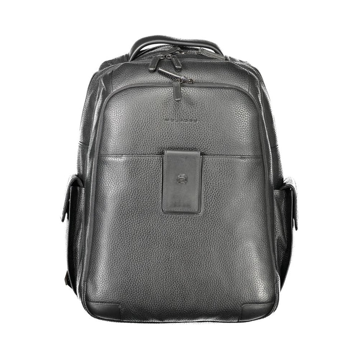 Black Leather Backpack