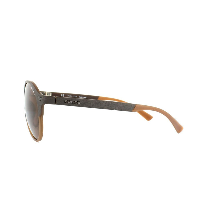 Brown Injected Sunglasses