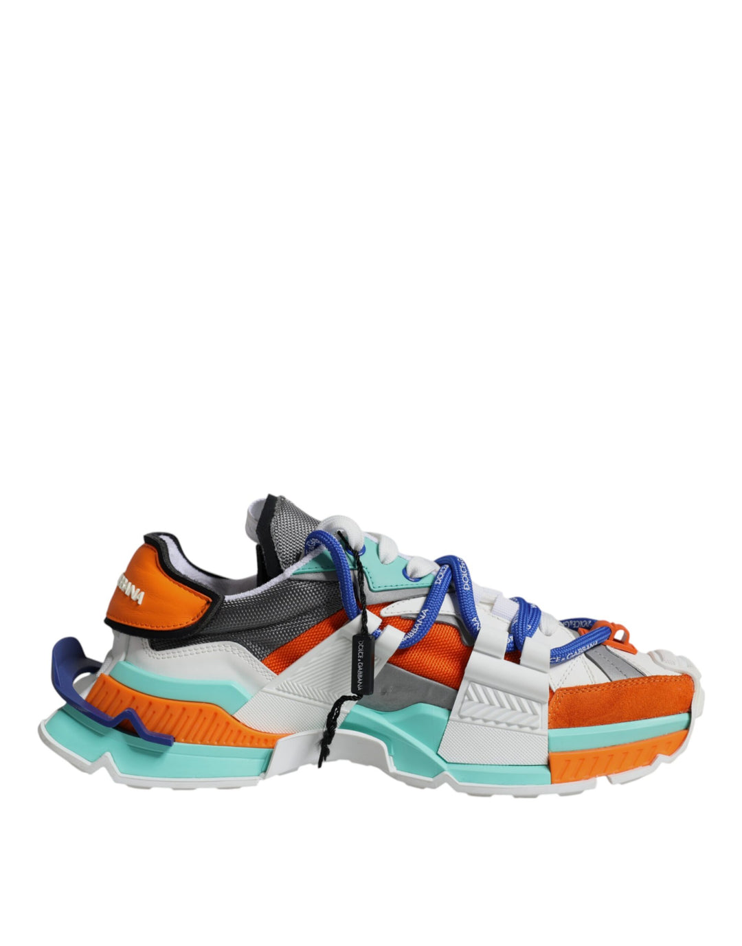 Multicolor Panelled Space Men Sneakers Shoes