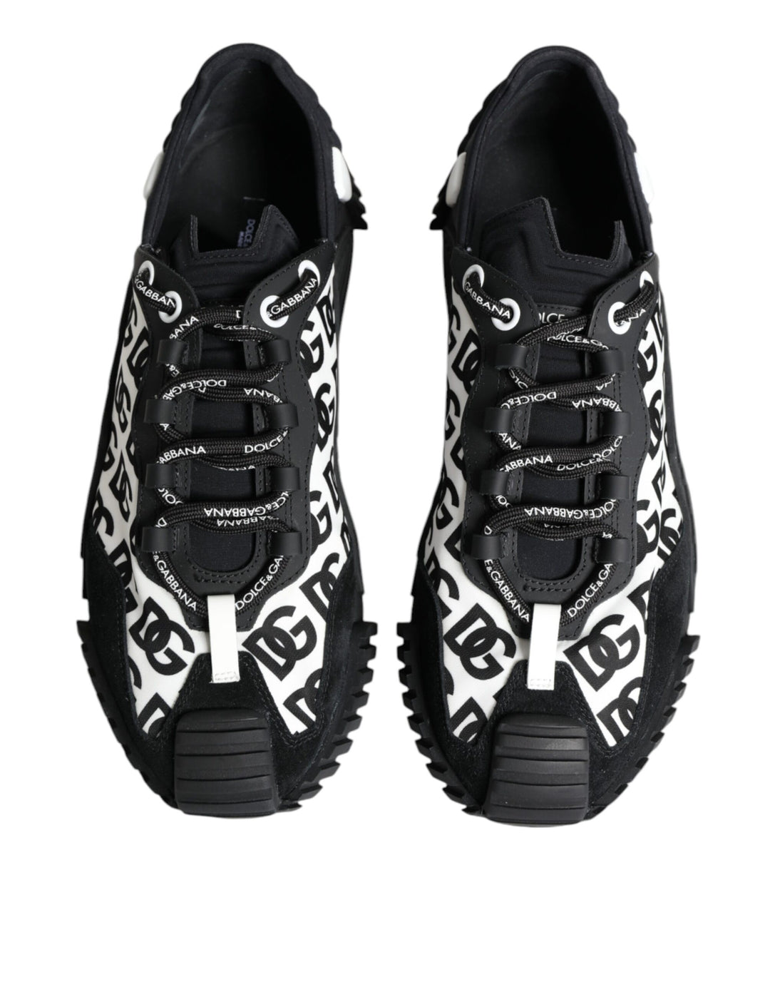 Black Logo Lace Up Low Top NS1 Sneakers Shoes