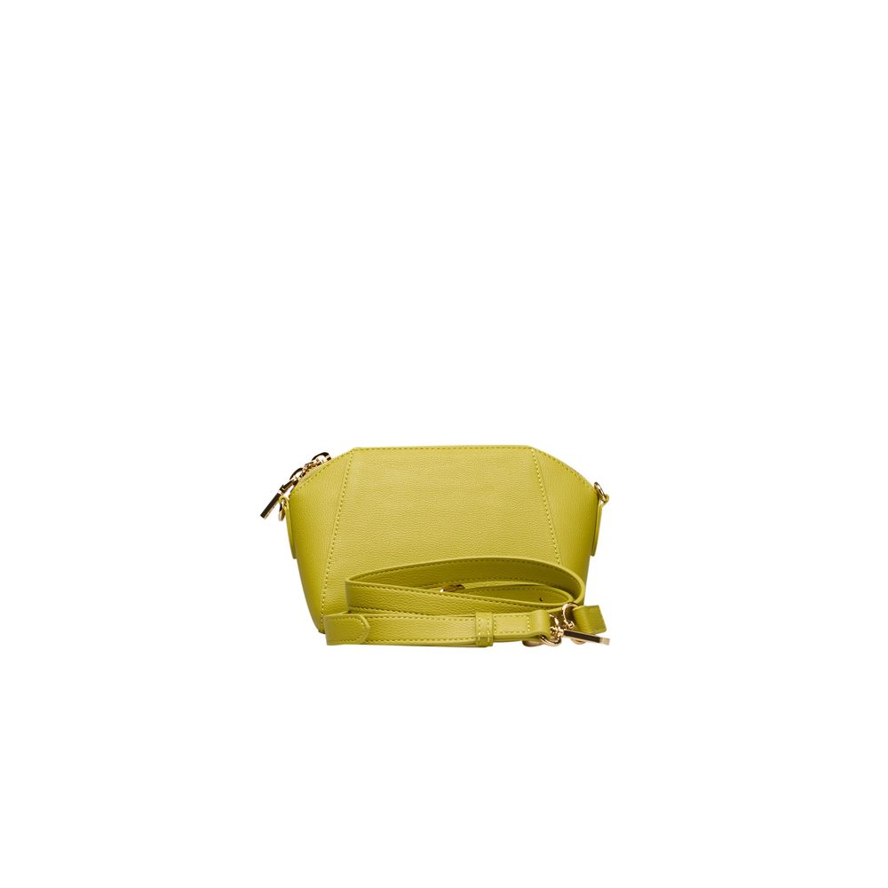 Yellow Polyethylene Crossbody Bag