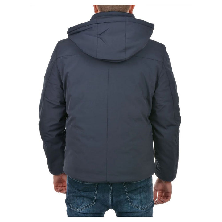 Blue Nylon Jacket