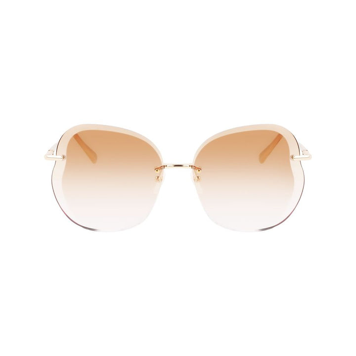 Gold Metal Sunglasses