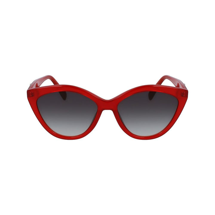 Red Acetate Sunglasses