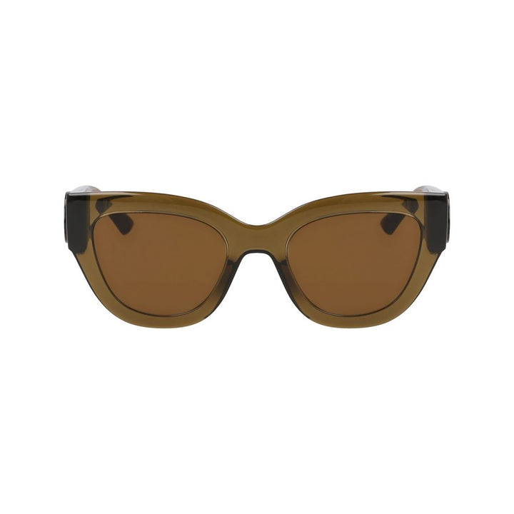 Brown Injected Sunglasses