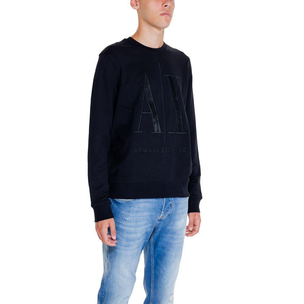 Black Cotton Sweater