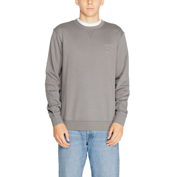 Gray Cotton Sweater