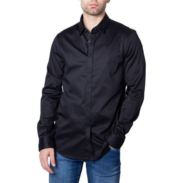 Black Cotton Shirt