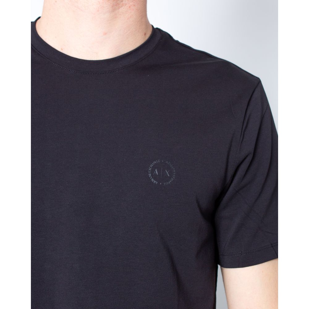 Black Cotton T-Shirt