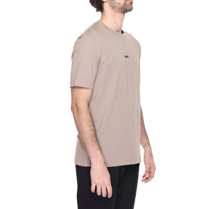 Brown Cotton T-Shirt