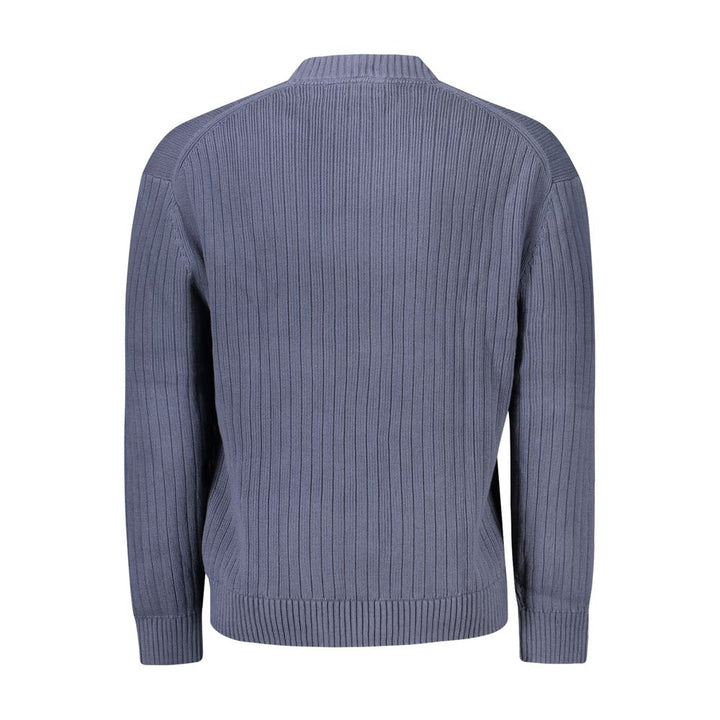 Blue Cotton Sweater