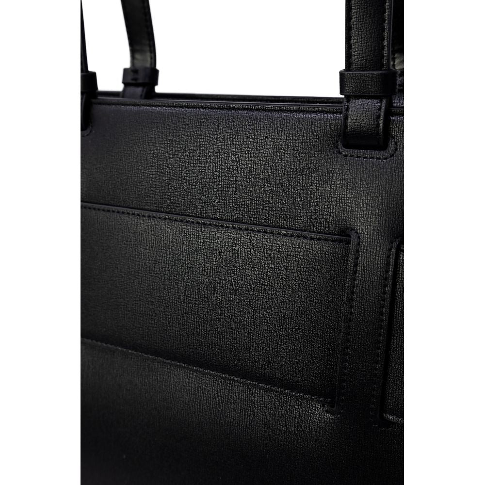 Black Polyethylene Handbag