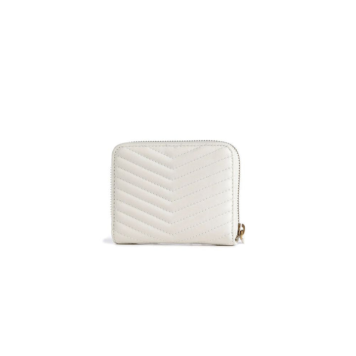 White Leather Wallet