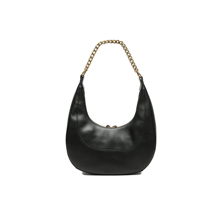 Black Leather Handbag