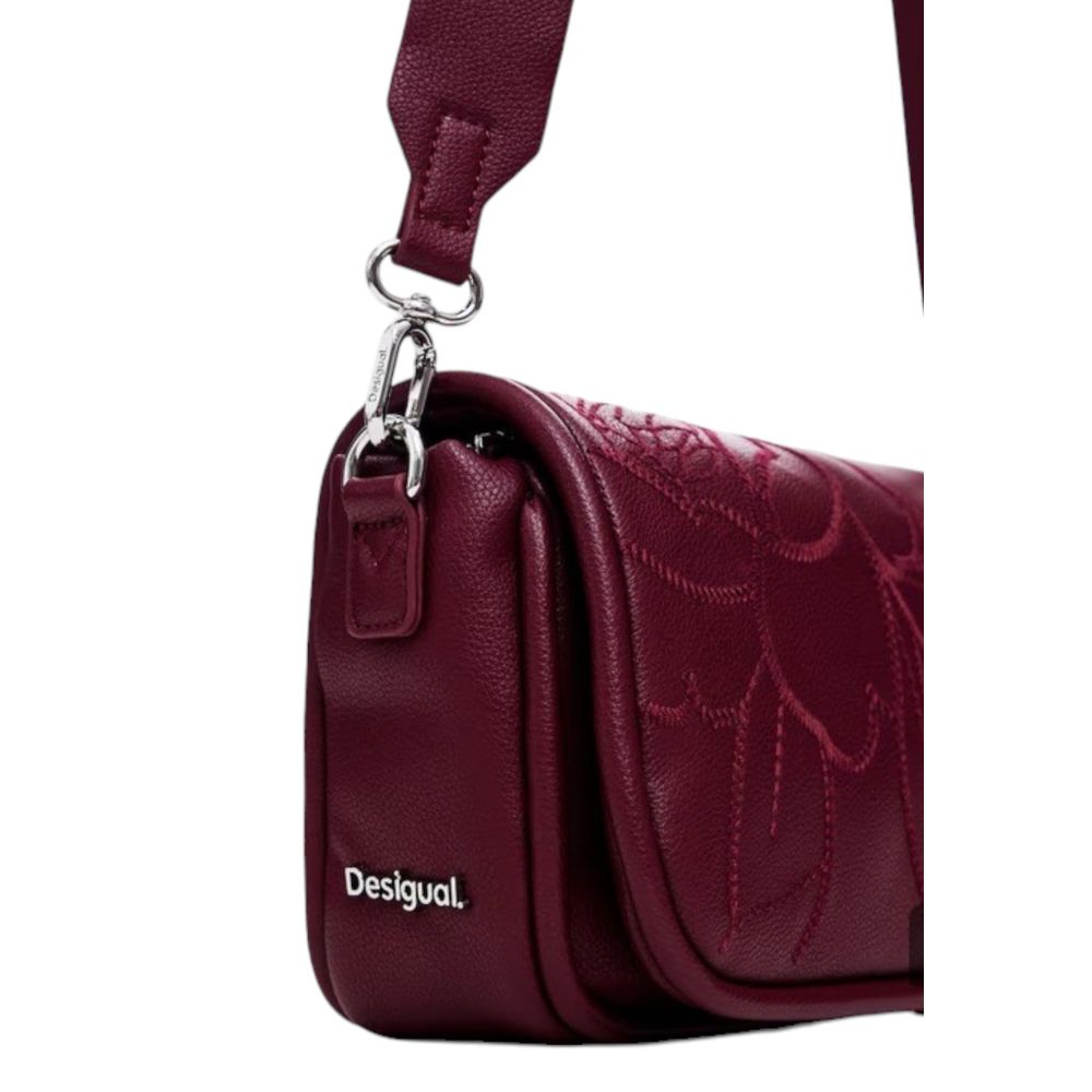 Bordeaux Polyethylene Handbag