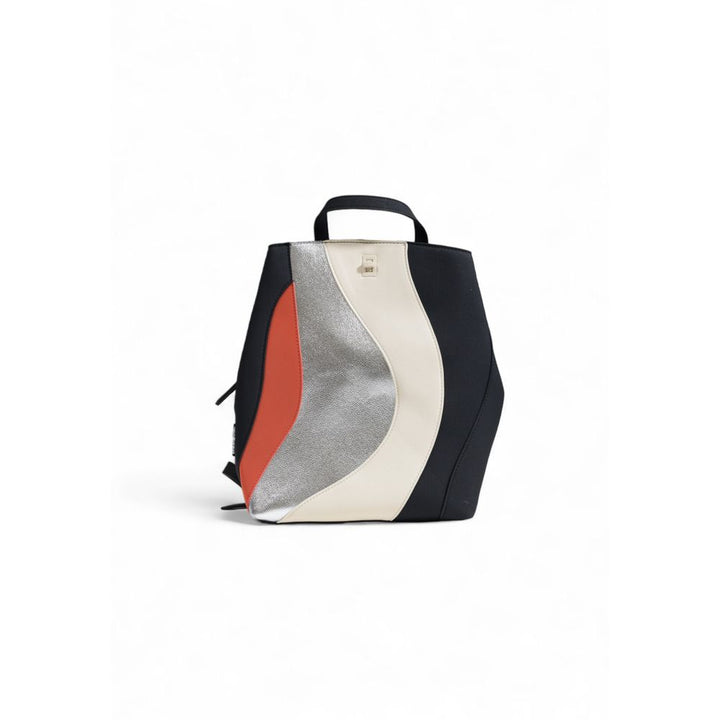 Silver Polyethylene Backpack