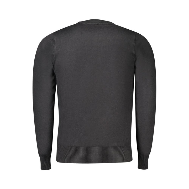 Black Nylon Sweater