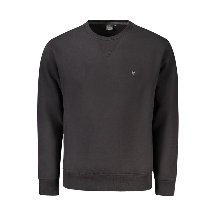 Black Cotton Sweater