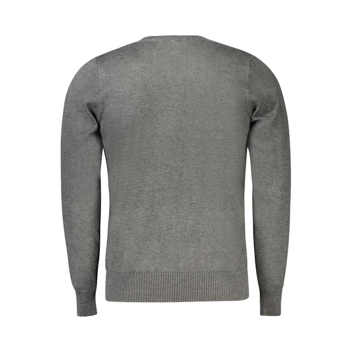 Gray Nylon Sweater