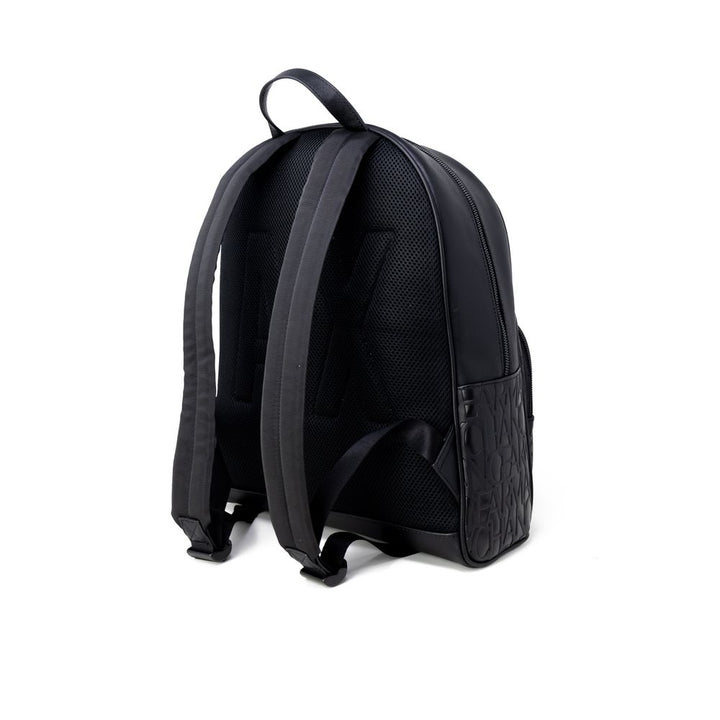 Black Polyester Backpack