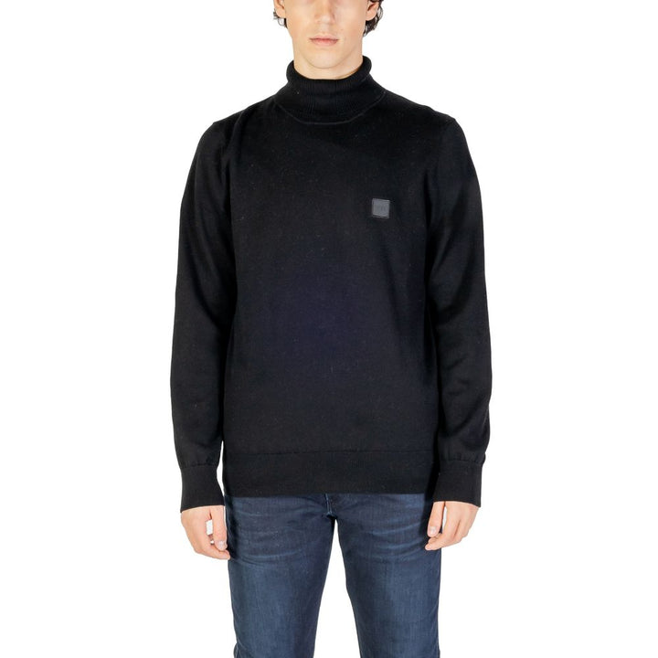 Black Cotton Sweater