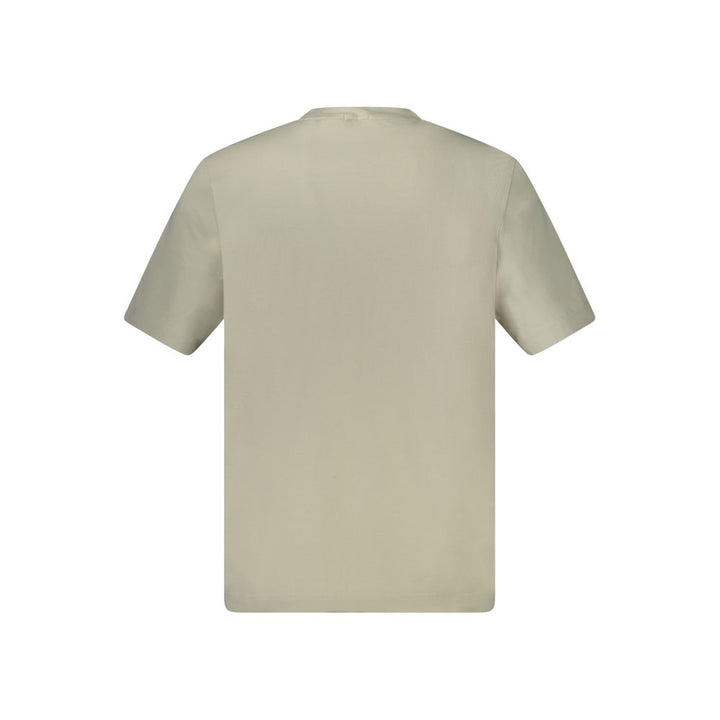 Beige Cotton T-Shirt